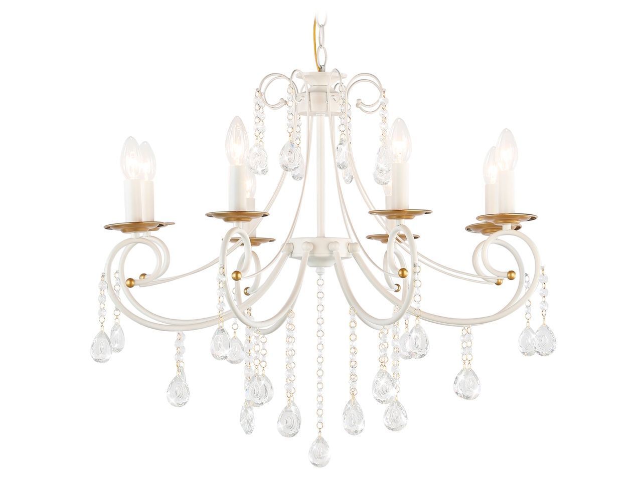 Подвесная люстра с хрусталем Ambrella Light TR4917