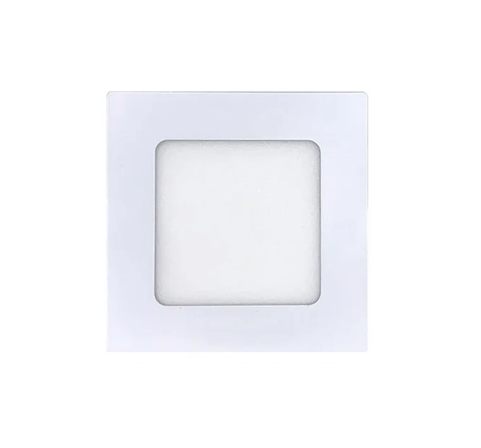 Cветильник светодиодный встраиваемый КОМПЛЕКТ 5 штук Elvan 102SQ-6W-6000K-Wh