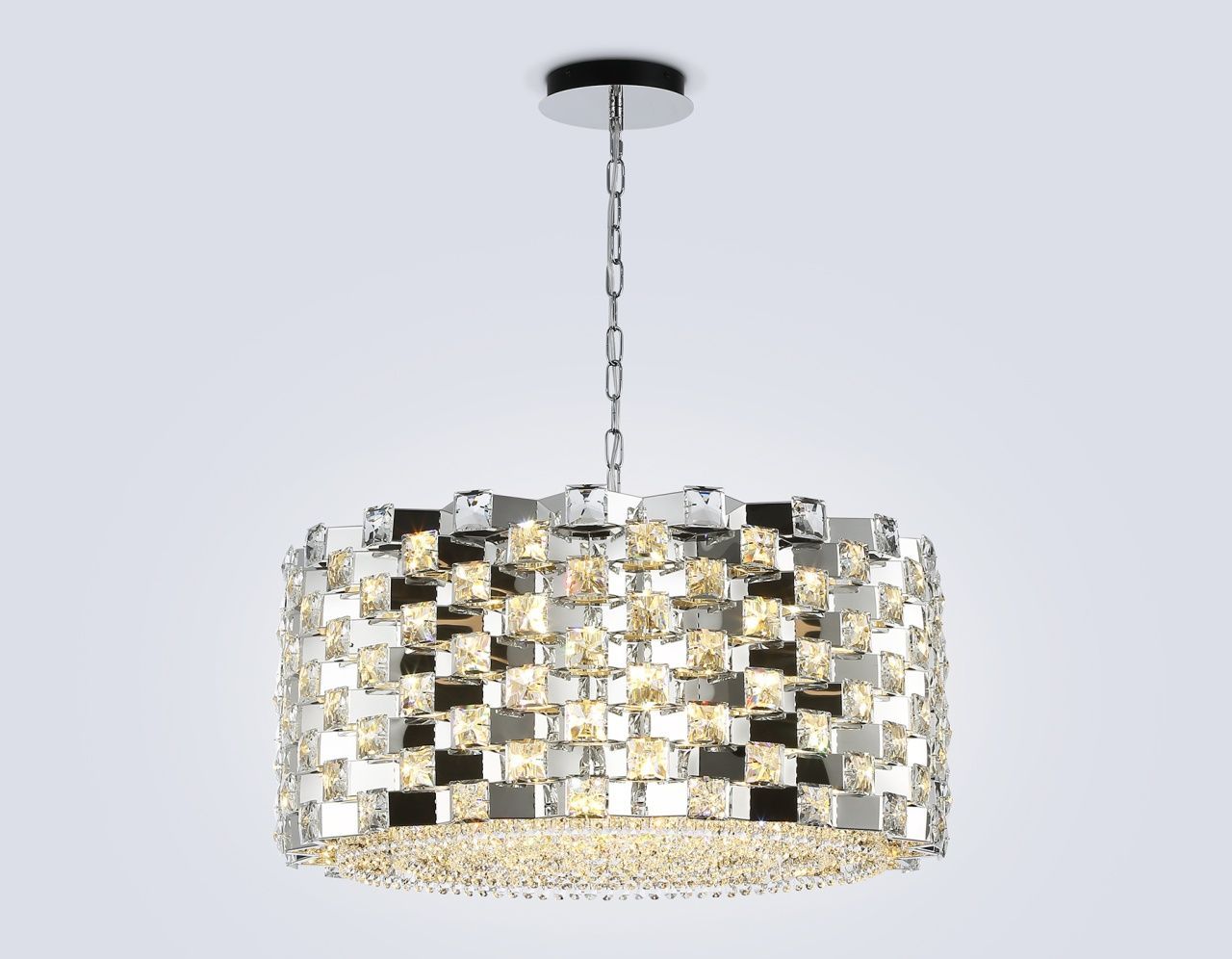 Подвесная люстра с хрусталем Ambrella Light LH41006