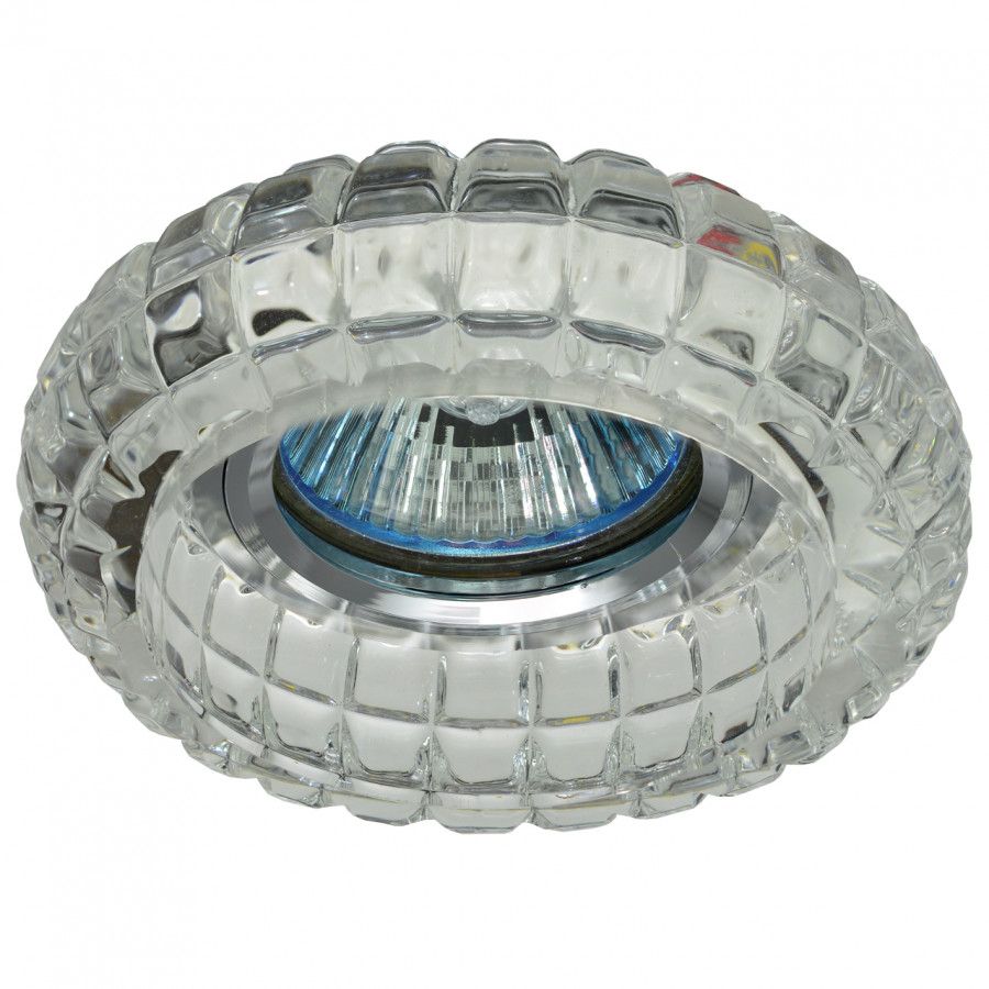 Светильник MR16+LED встраиваемый CH/CLEAR 35Вт+LED 3Вт IMEX IL.0026.2703