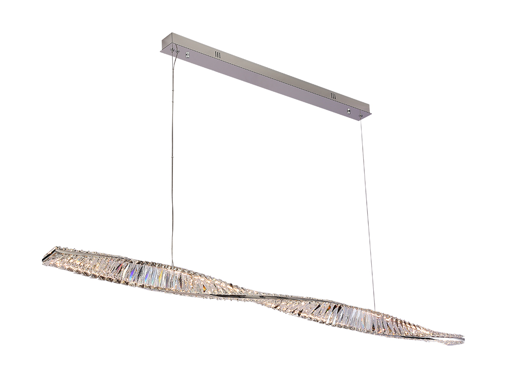 Люстра Newport CRYSTAL 8244N/160 chrome