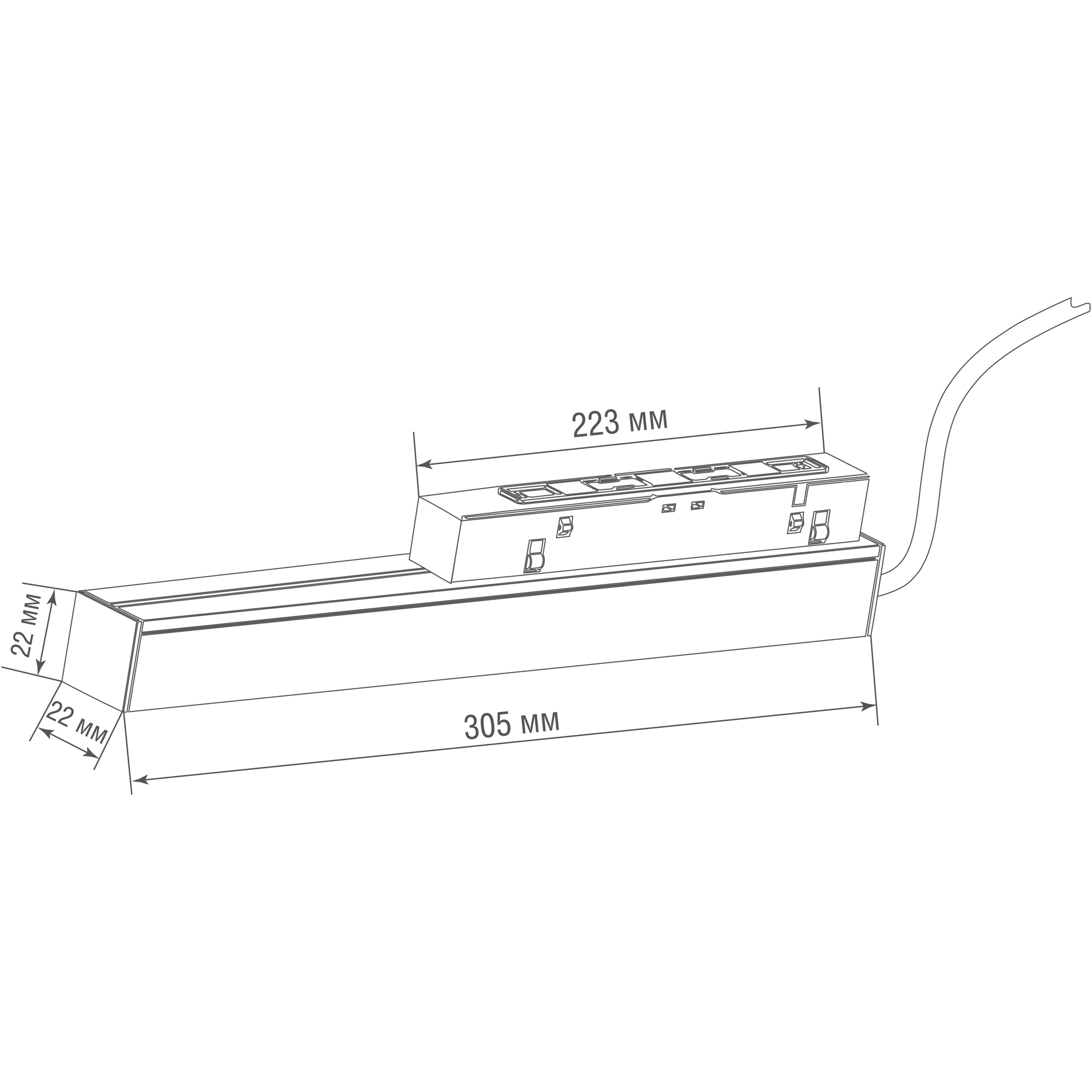 Блок питания Donel DNDriver 200W SPACE-Track system B