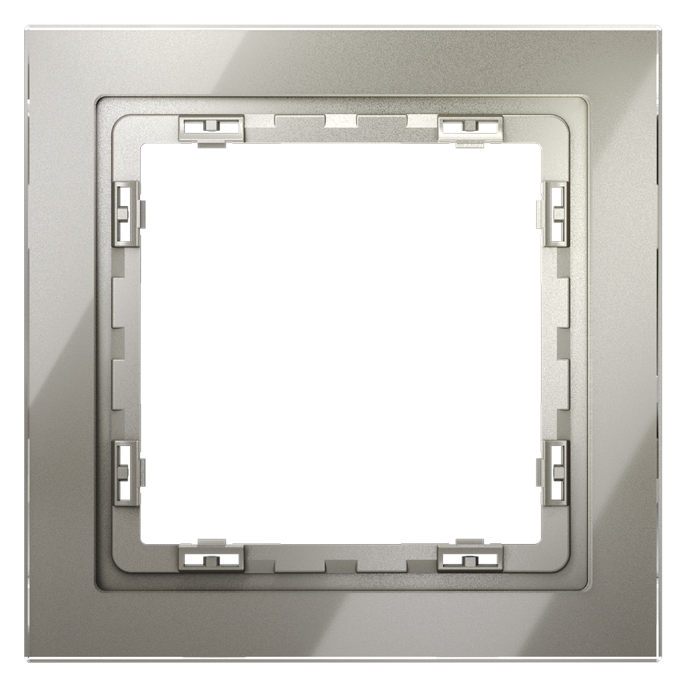 Рамка стеклянная VOLTUM S70 на 1 пост VLS110104