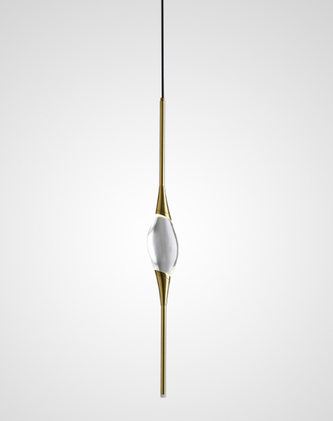 Подвесной светильник FAME LUX Цвет латунь Lampatron f-fame-lux-brass