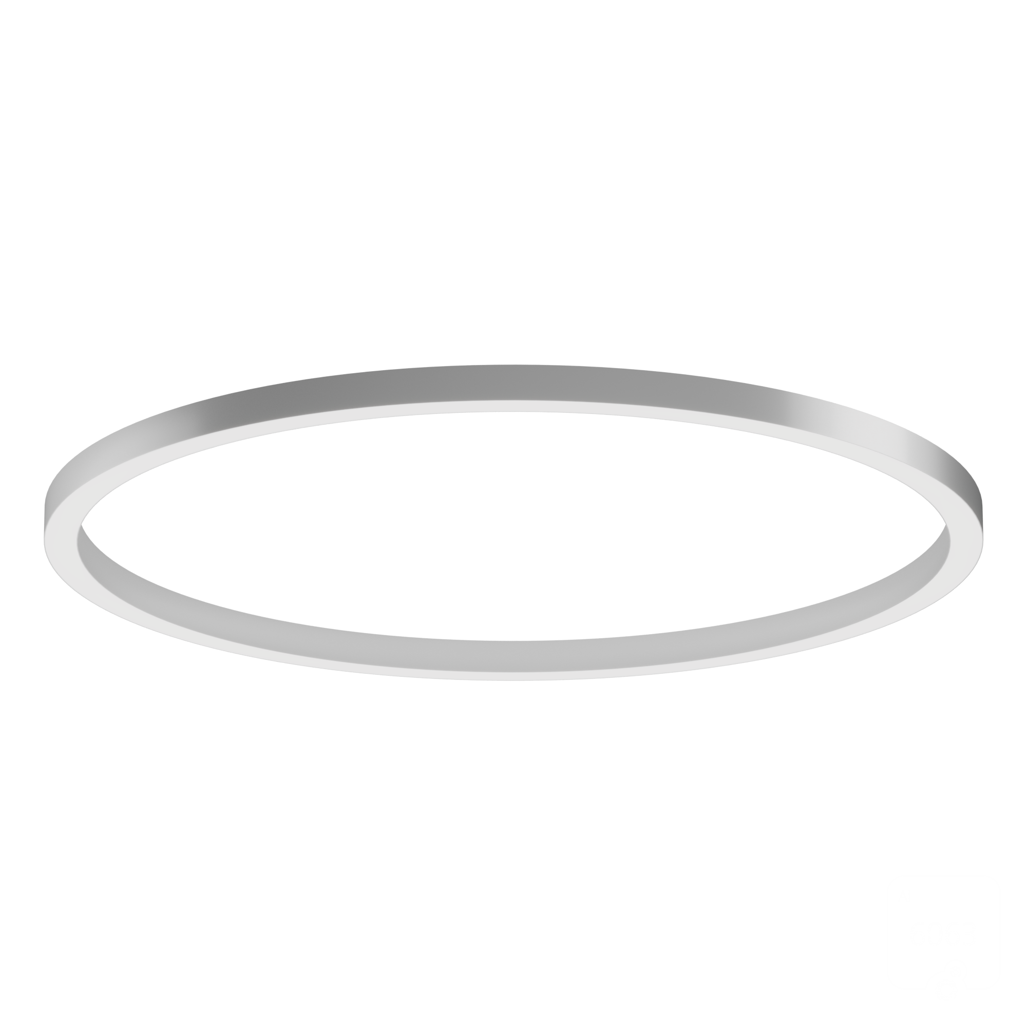 Светильник 6063 кольцо (RAL9003/2000mm/LT70 — 4K/180W)