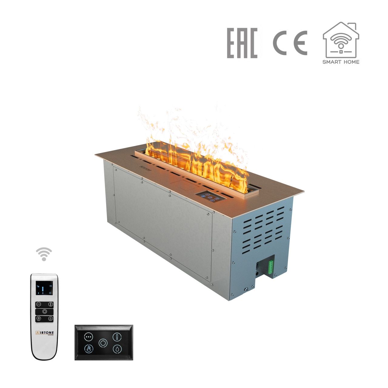 Электрокамин паровой Airtone Vepo 600 Rose Gold