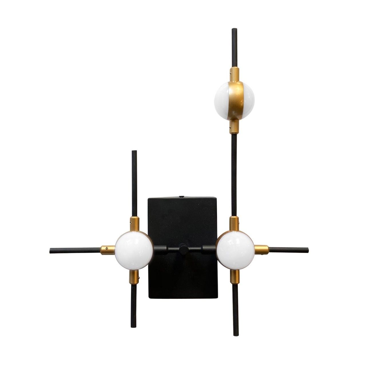 Настенный светильник Delight Collection MB18001067-3A  black/gold