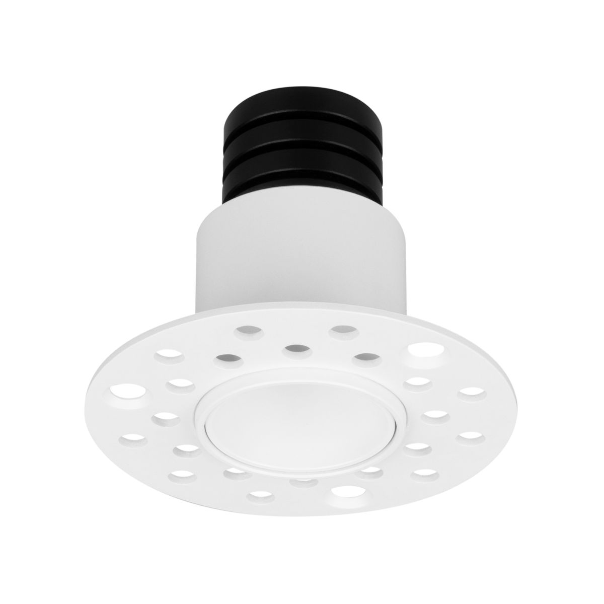 Встраиваемый светильник Arlight MS-INVISIO-TRIMLESS-R35-5W Warm2700 (WH-WH, 36 deg, 230V) (IP54 Мета