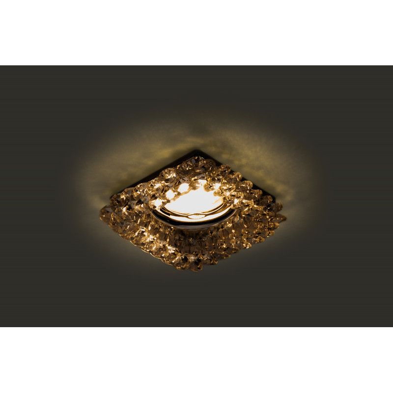 Светильник MR16 встраиваемый Хром, Хрусталь прозрачный GU5.3 50Вт IMEX IL.0017.1103