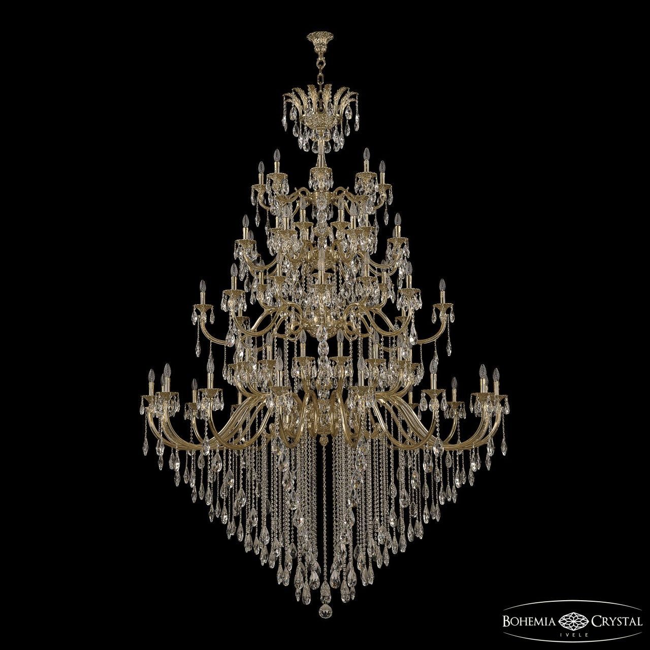Люстра Bohemia Ivele Crystal 72118/32+16+16+8/755/4D B G Y3