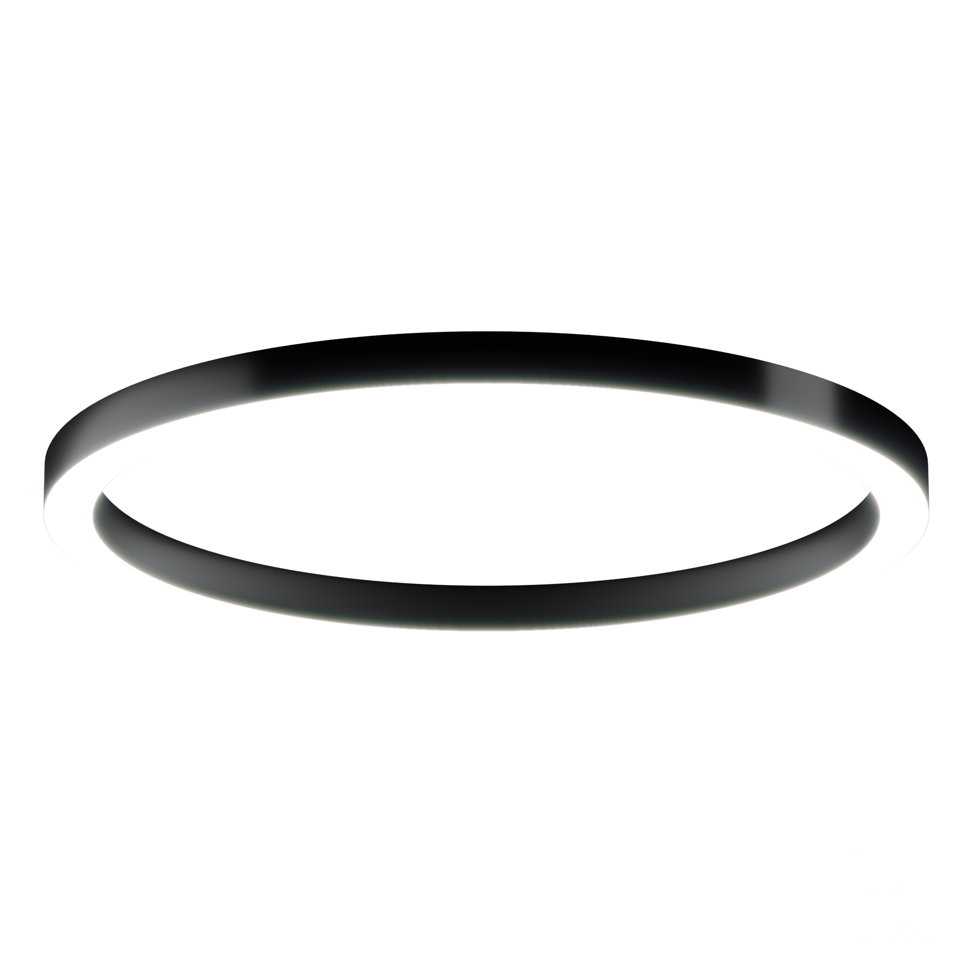 Светильник 6063 кольцо (RAL9005/1850mm/LT70 — 4K/162W)