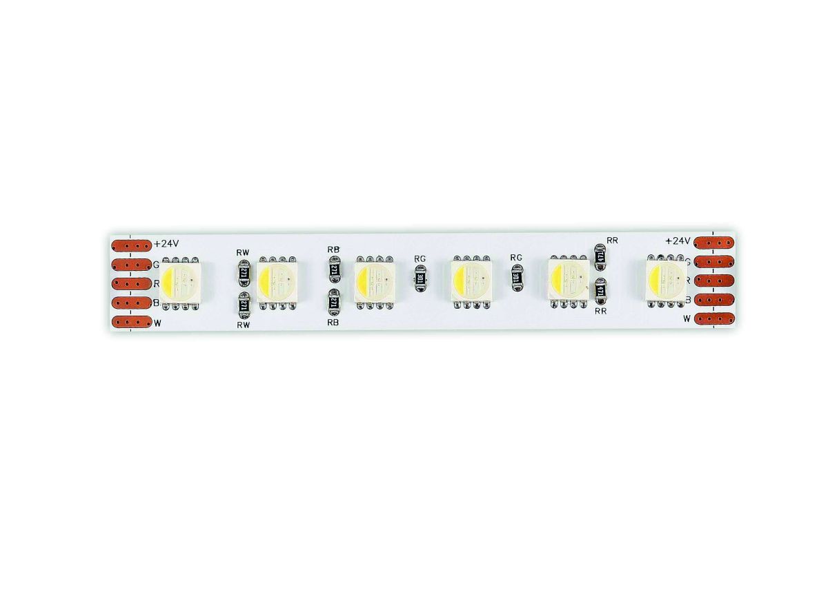 Светодиодная лента ST Luce 24В 18Вт/м 4000К 5м IP20 ST5005.418.20RGBW.1