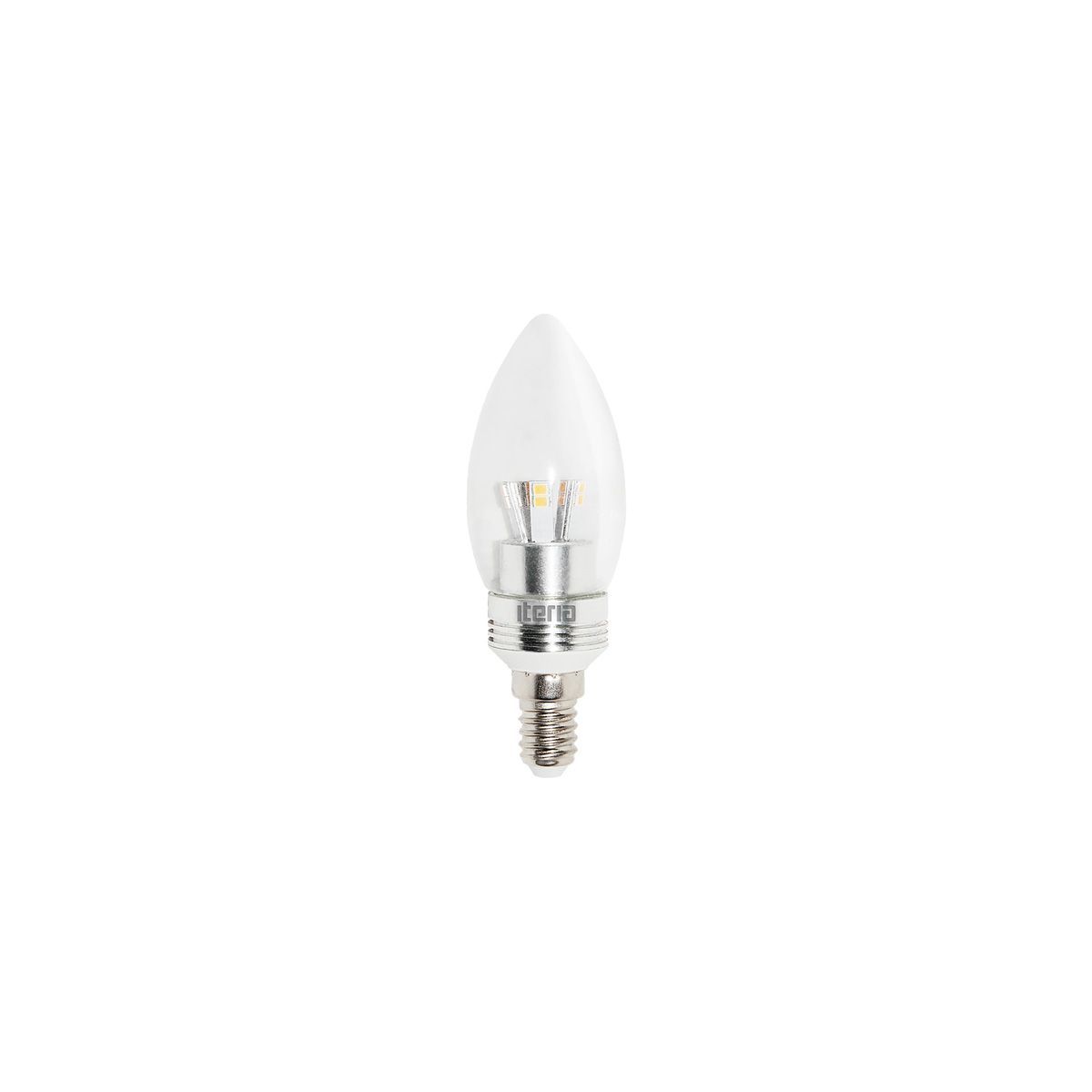 Лампа Iteria Свеча 4W 2700K E14 прозрачная, арт. 804001