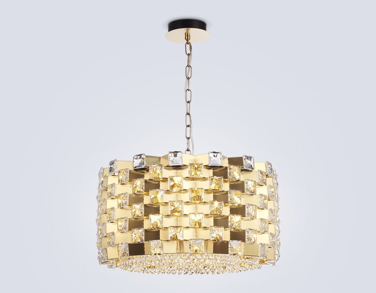 Подвесная люстра с хрусталем Ambrella Light LH41003
