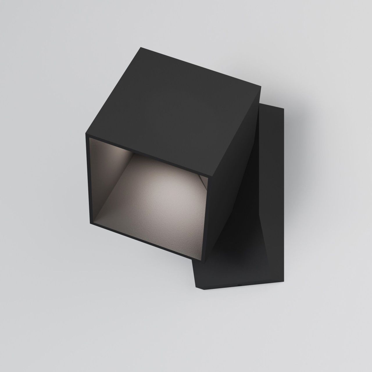 Светильник уличный настенный черный Fjord 35195/W Elektrostandard