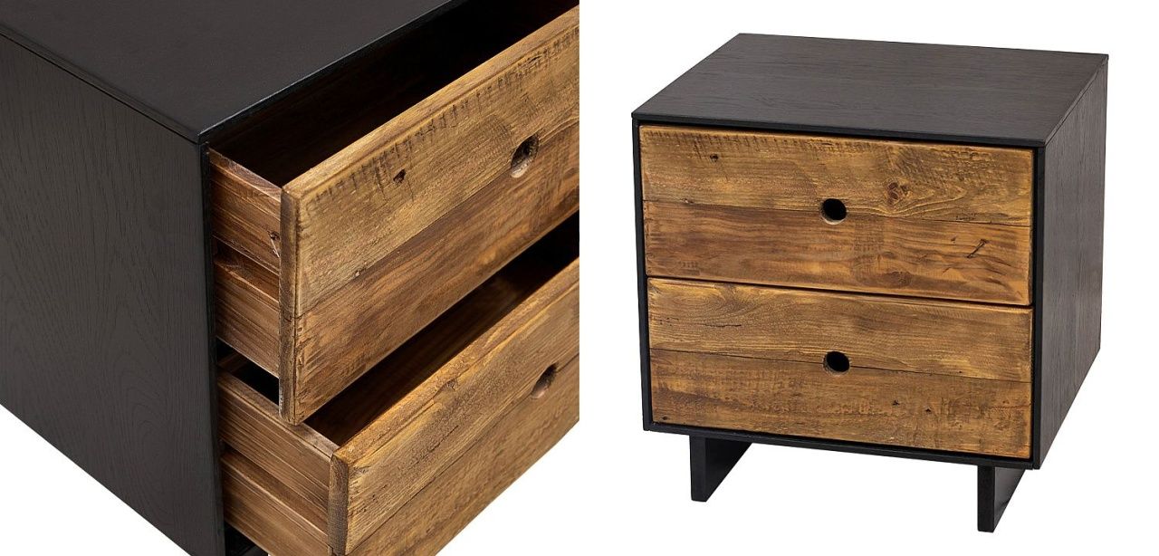 Тумбочка с 2-мя ящиками Russell Nightstand 19.133-2