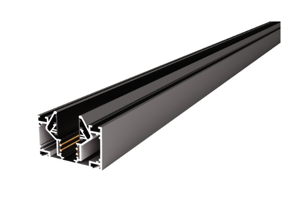Шинопровод 48 под натяжной потолок черный ST Luce Skyline 48 ST047.429.00
