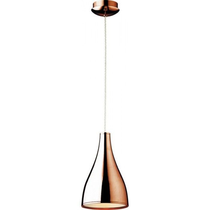 117-01-96CP - Подвесная люстра N-Light, 1 плафон, медь