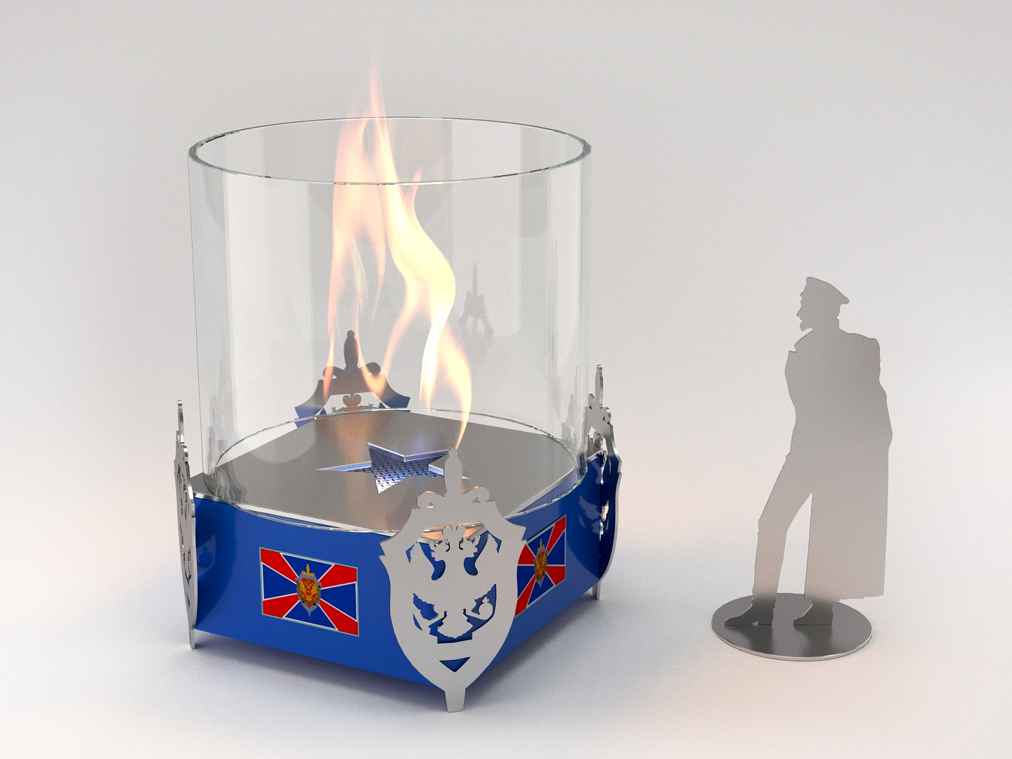 Настольный биокамин Lux Fire ФСБ М КН-Сув-04