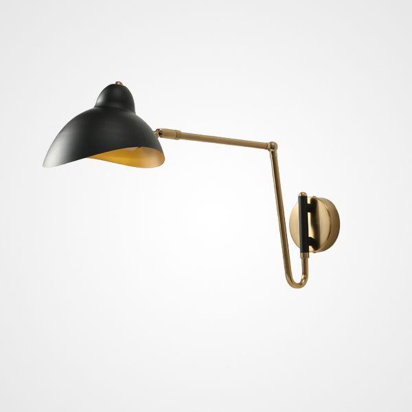 Настенный Светильник Hildborg L58 Brass Black Matt By Imperiumloft 224059-23