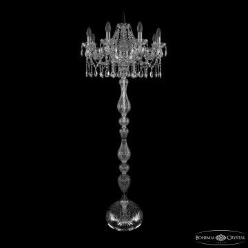 Торшер хрустальный 1413T1/8/200-160 Ni Bohemia Ivele Crystal