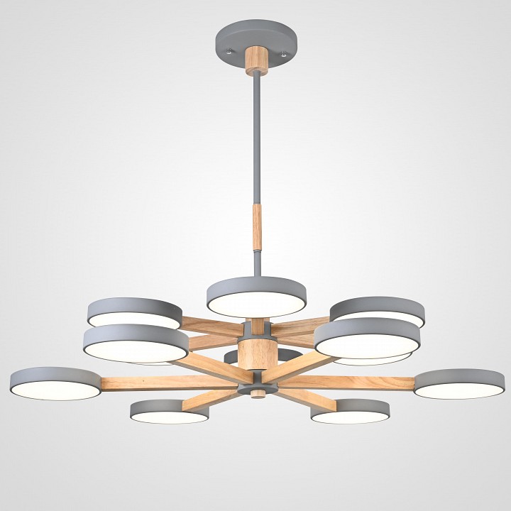 Люстра на штанге Imperiumloft TURNA Gray TURNA-DBL01 229089-26