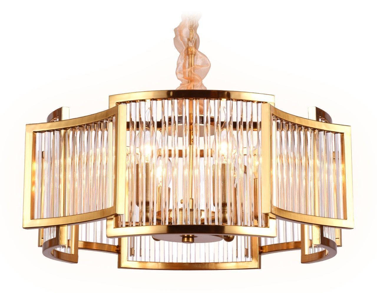 Подвесная люстра с хрусталем Ambrella Light TR5368