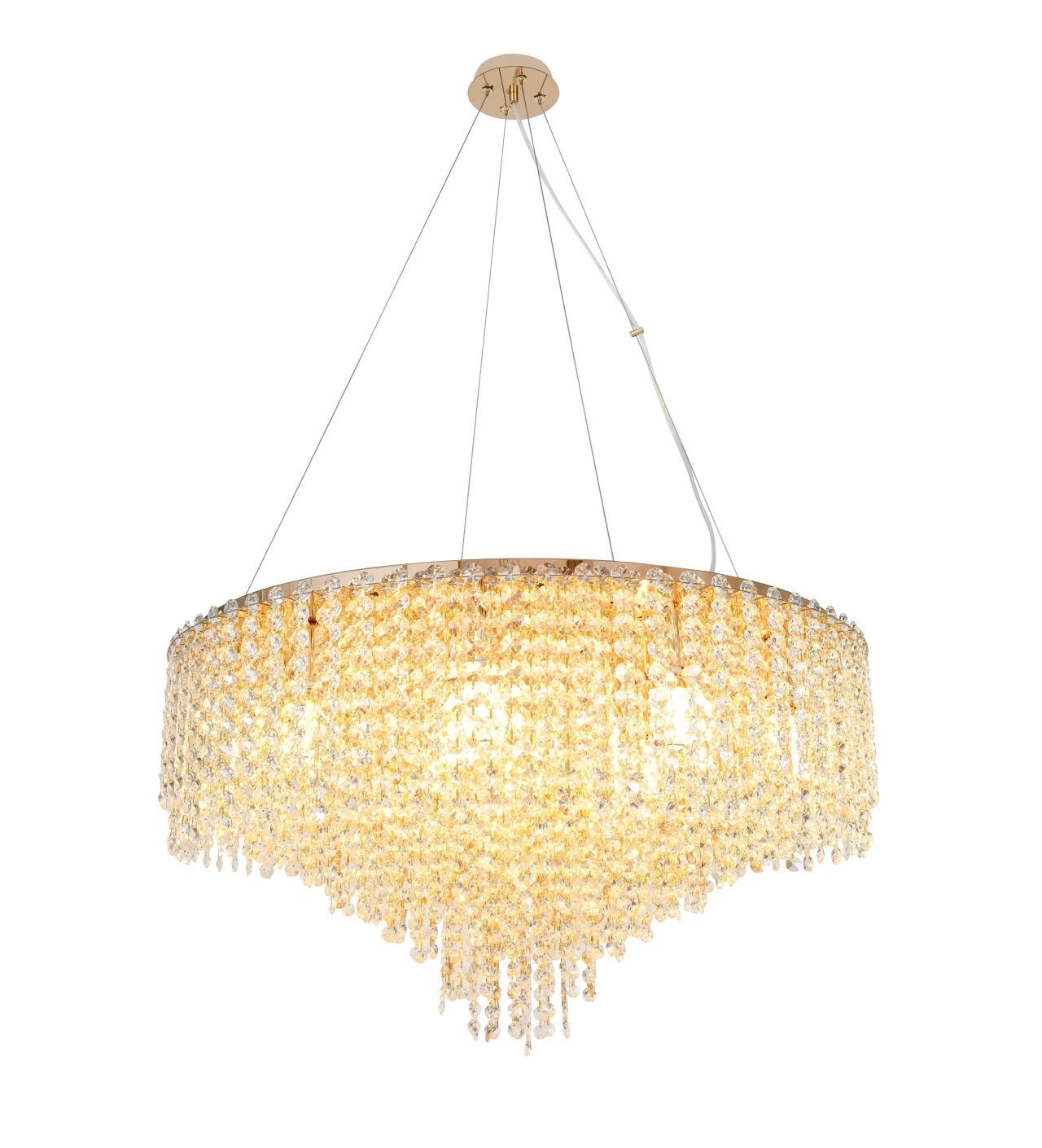 Люстра подвесная Stilfort 2187/03/16P серия Rain of Crystal