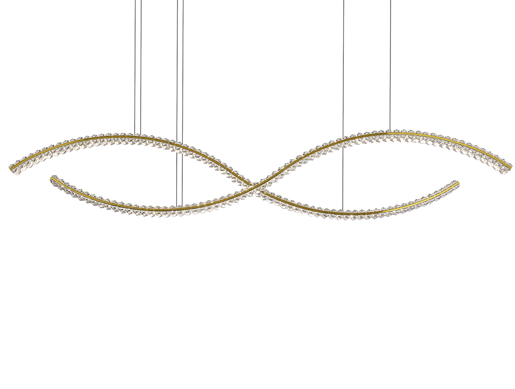 Люстра Newport CRYSTAL 8242N/160 gold