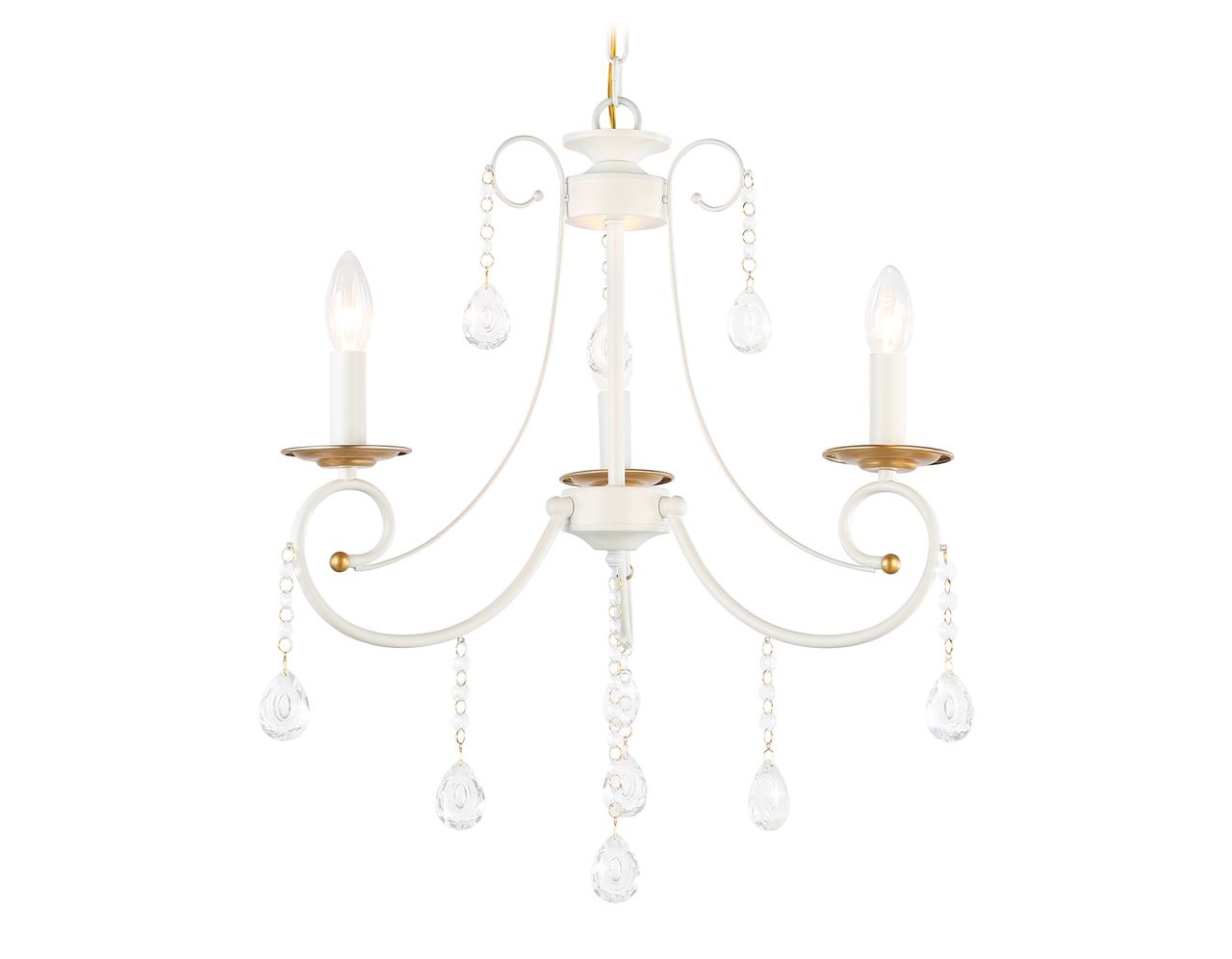 Подвесная люстра с хрусталем Ambrella Light TR4915