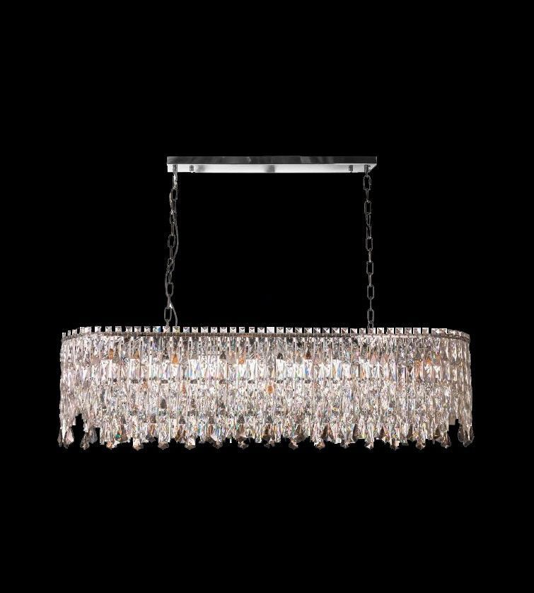 Люстра подвесная Fluorite The Empress Chrome FL1062-21P
