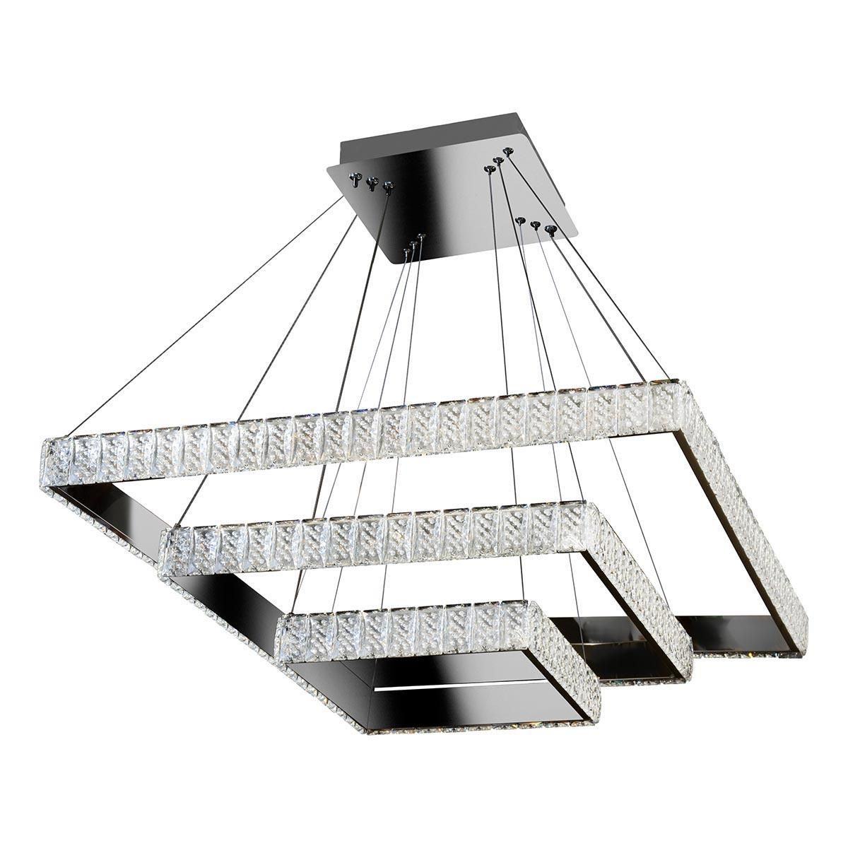 Подвесной светильник iLedex Crystal ice MD7212-105B Хром