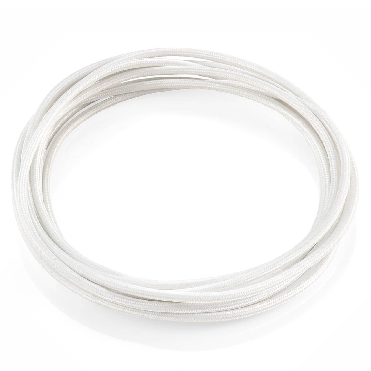 Кабель в оплетке Ideal Lux Cavo Tessuto Bianco (1M)