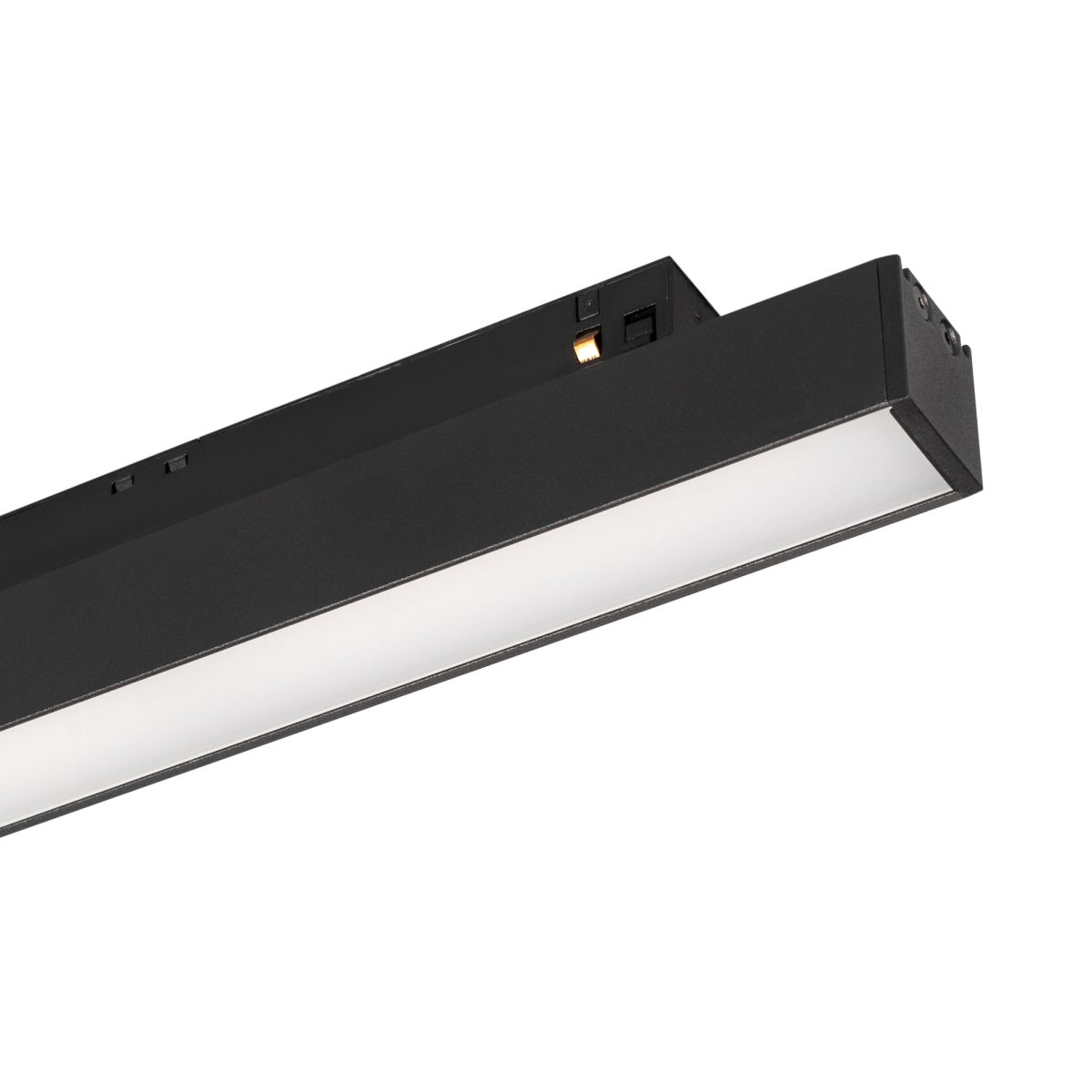 Трековый магнитный светильник Arlight MAG-ORIENT-FLAT-L465-16W Warm3000 (BK, 100 deg, 48V) (IP20 Мет