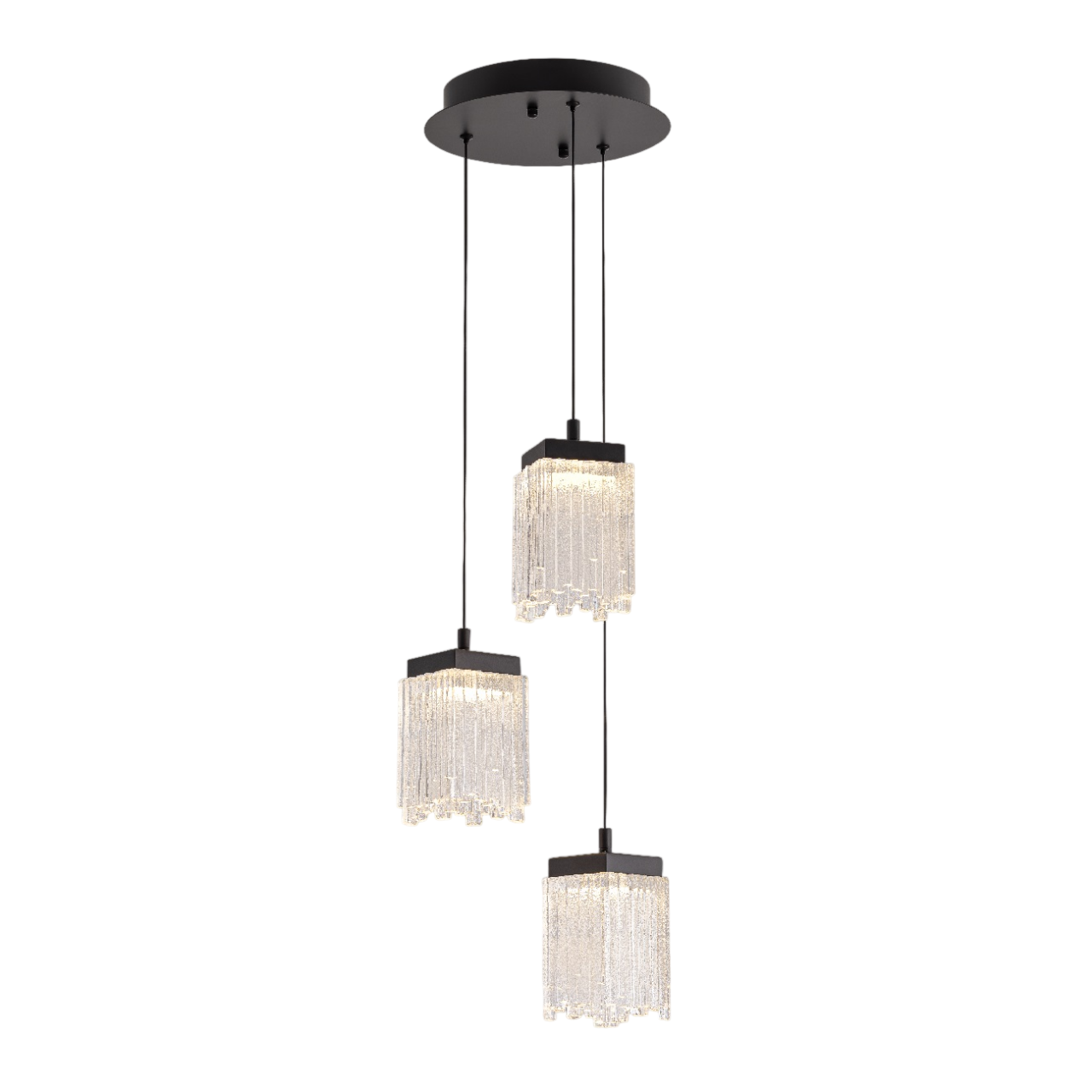 Подвесной светильник MD25020403-3A1 Matt black, LED/16.4W, 3000K dimmable Delight Collection