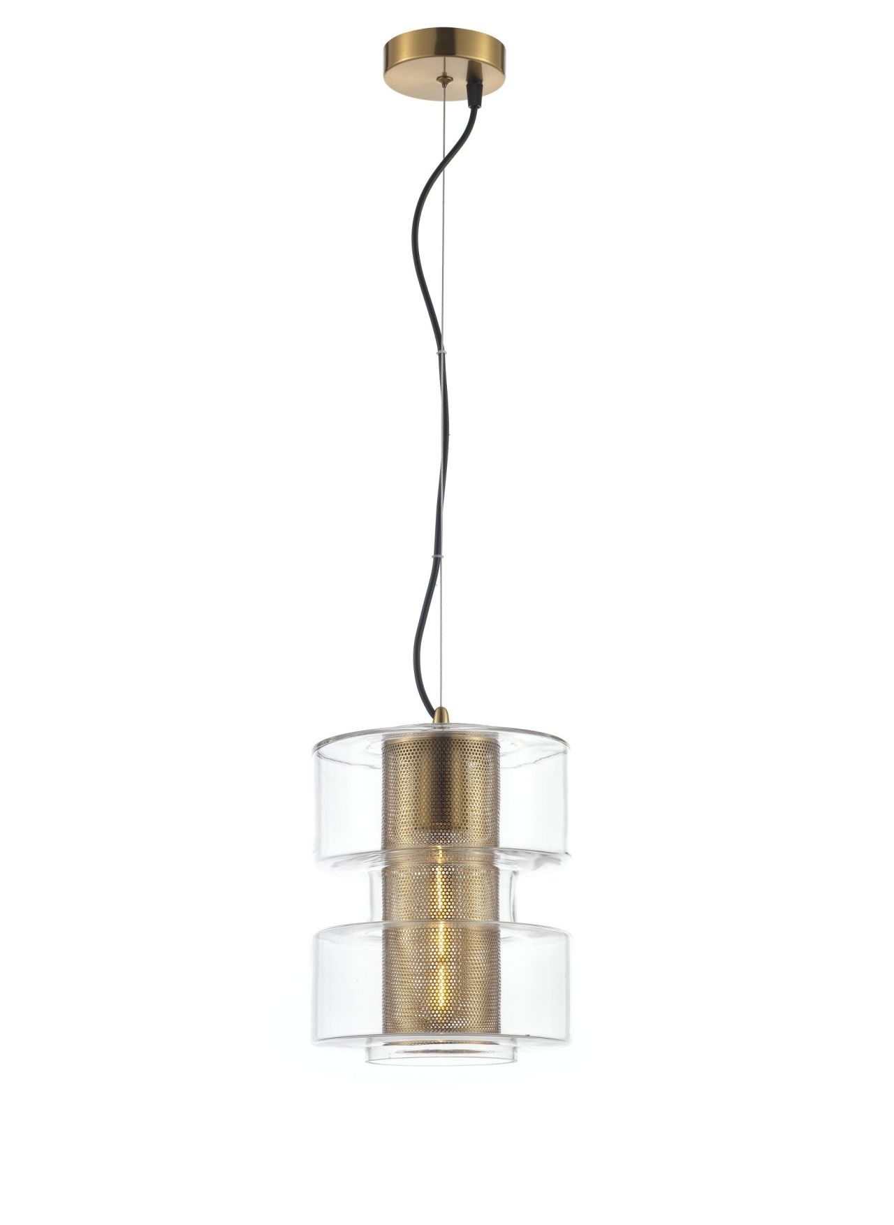 Светильник подвесной iLamp Brick P7555-1 GD