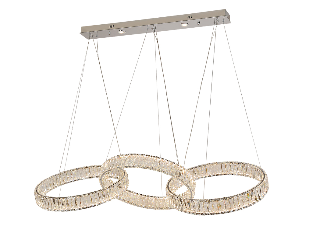 Люстра Newport CRYSTAL 8243N/S chrome