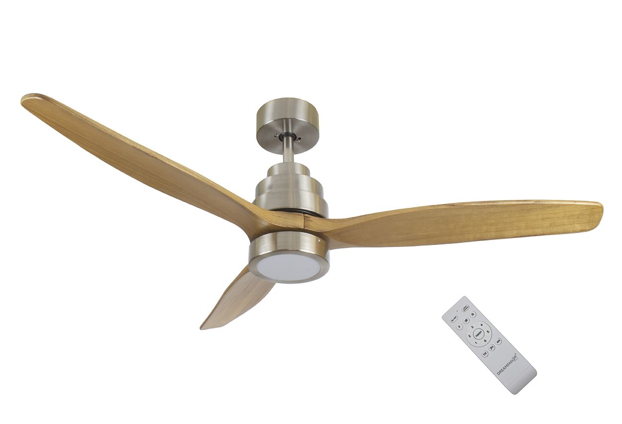 Люстра вентилятор Dreamfan Tonic Wood L DC 33552DC