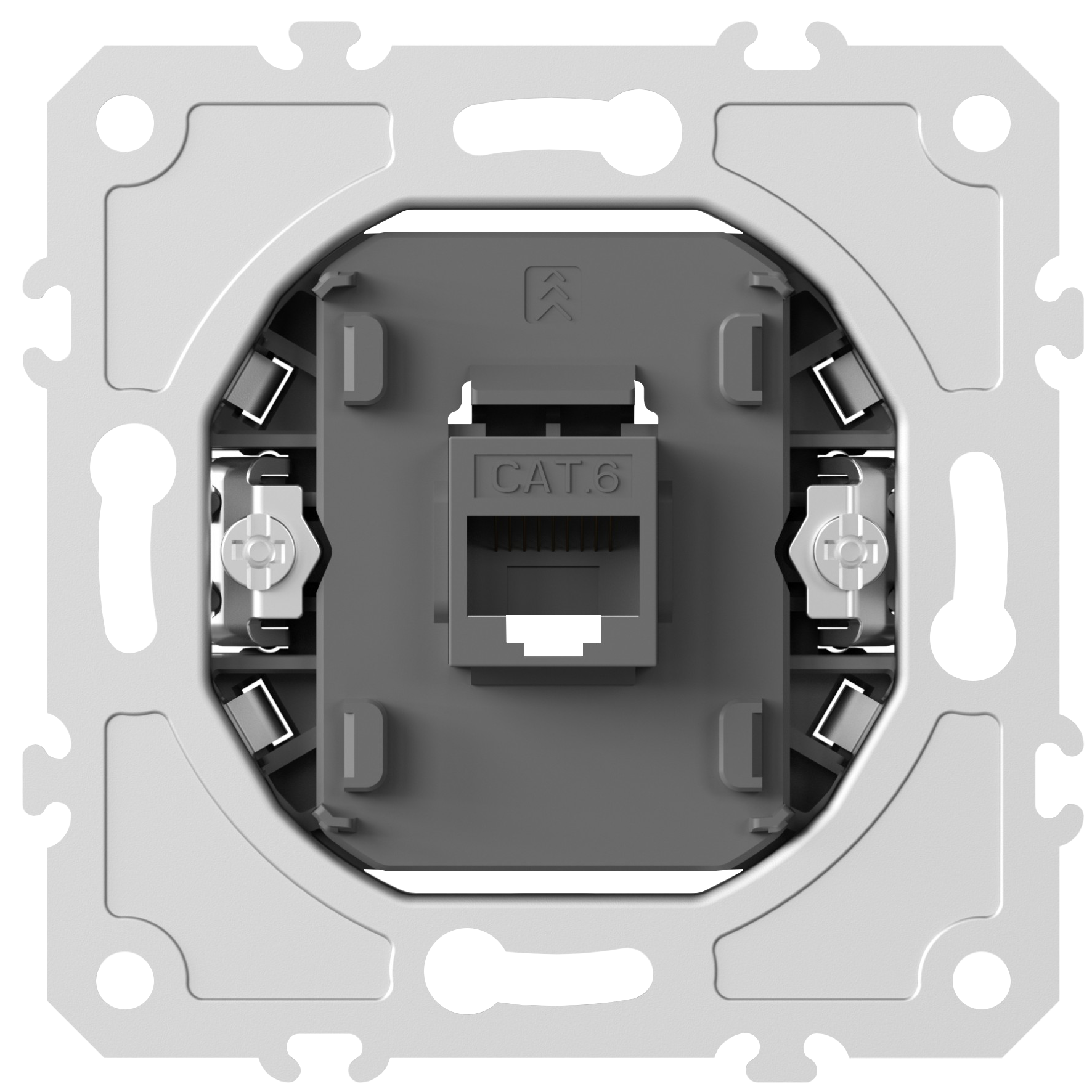 Механизм розетки RJ45 Donel одиночная cat.6/ClassE-8 серия DB DB16100
