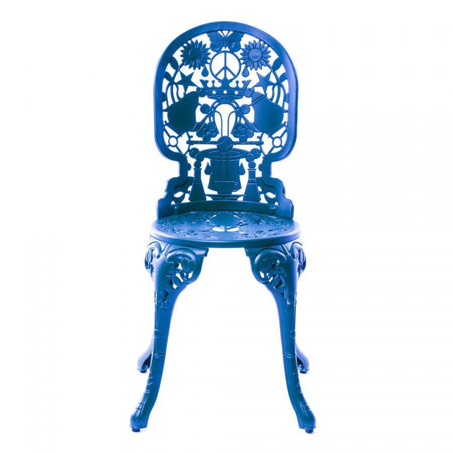 Стул Seletti Aluminium Sky Blue