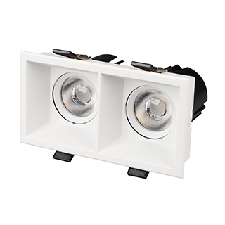 Карданный светильник Arlight MS-FLOW-BUILT-S157x85-2x6W Day4000 (WH, 55 deg, 230V) (IP20 Металл) 060