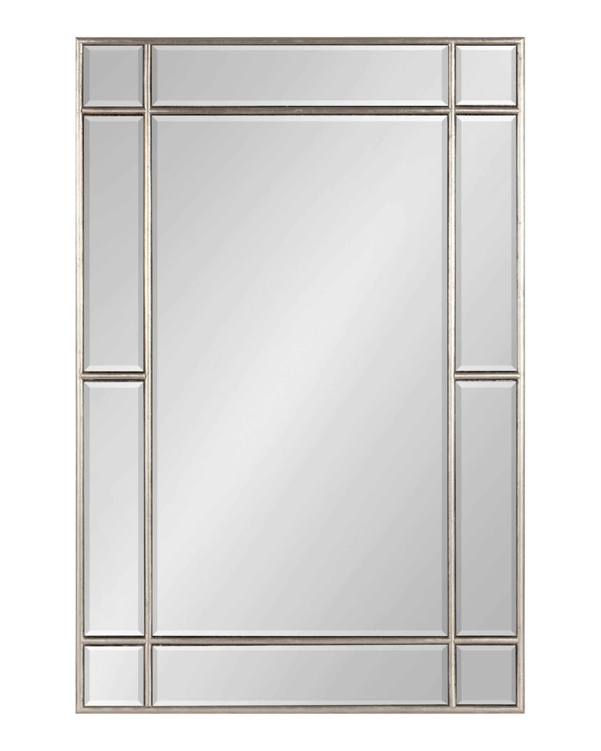 Зеркало в серебряной раме "Триест" LouvreHome LHDWM4189MLR