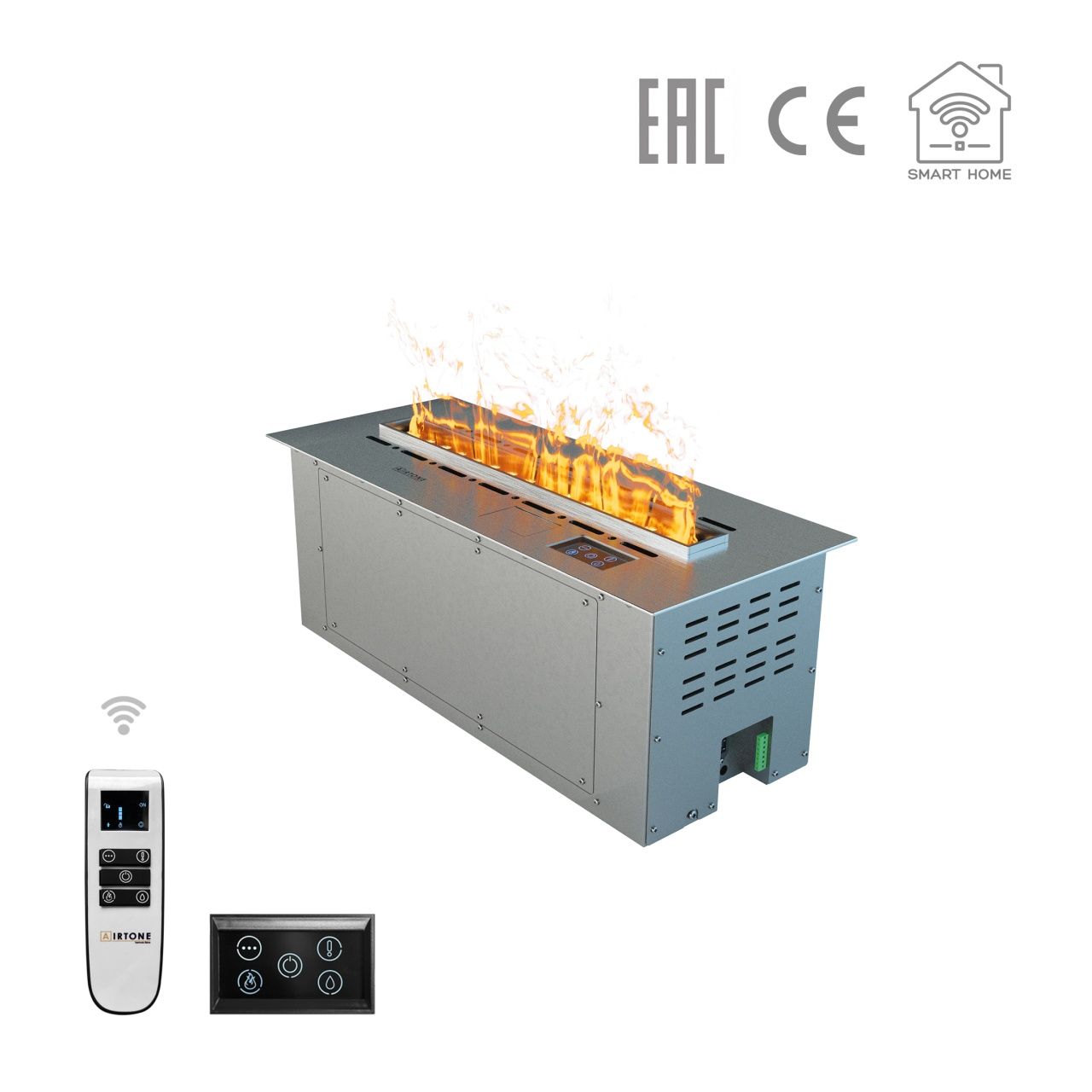 Электрокамин паровой Airtone Vepo 600 Silver
