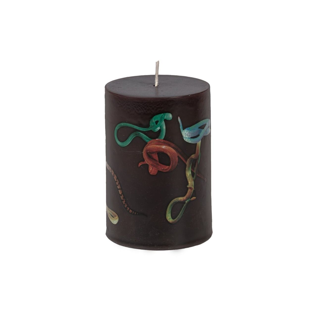 Свеча Large Snakes Black Seletti 14087