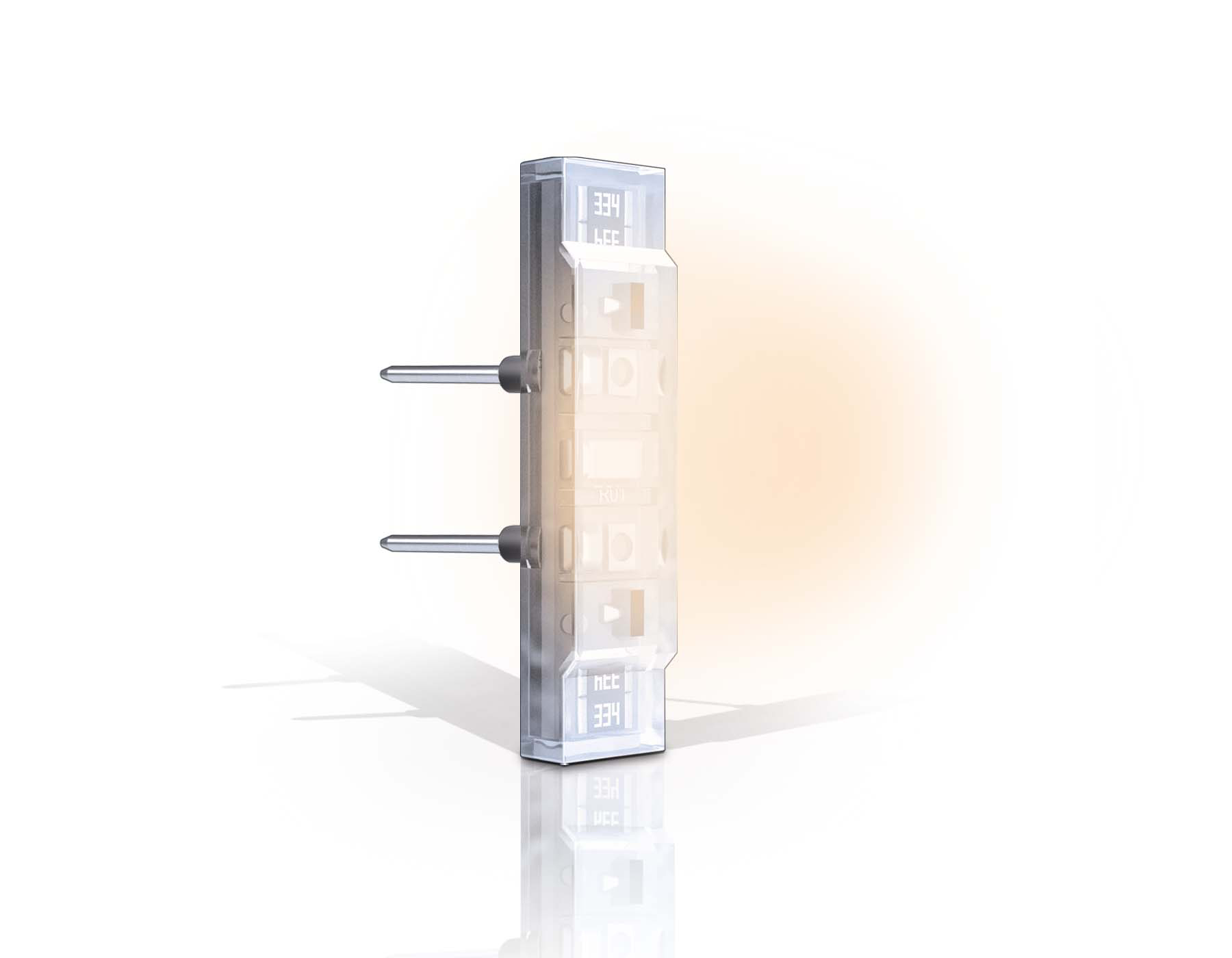Лампа подсветки проходных выключателей 0.1W LED 3200K (мягкий теплый свет) QUANT G22Y Ambrella Volt