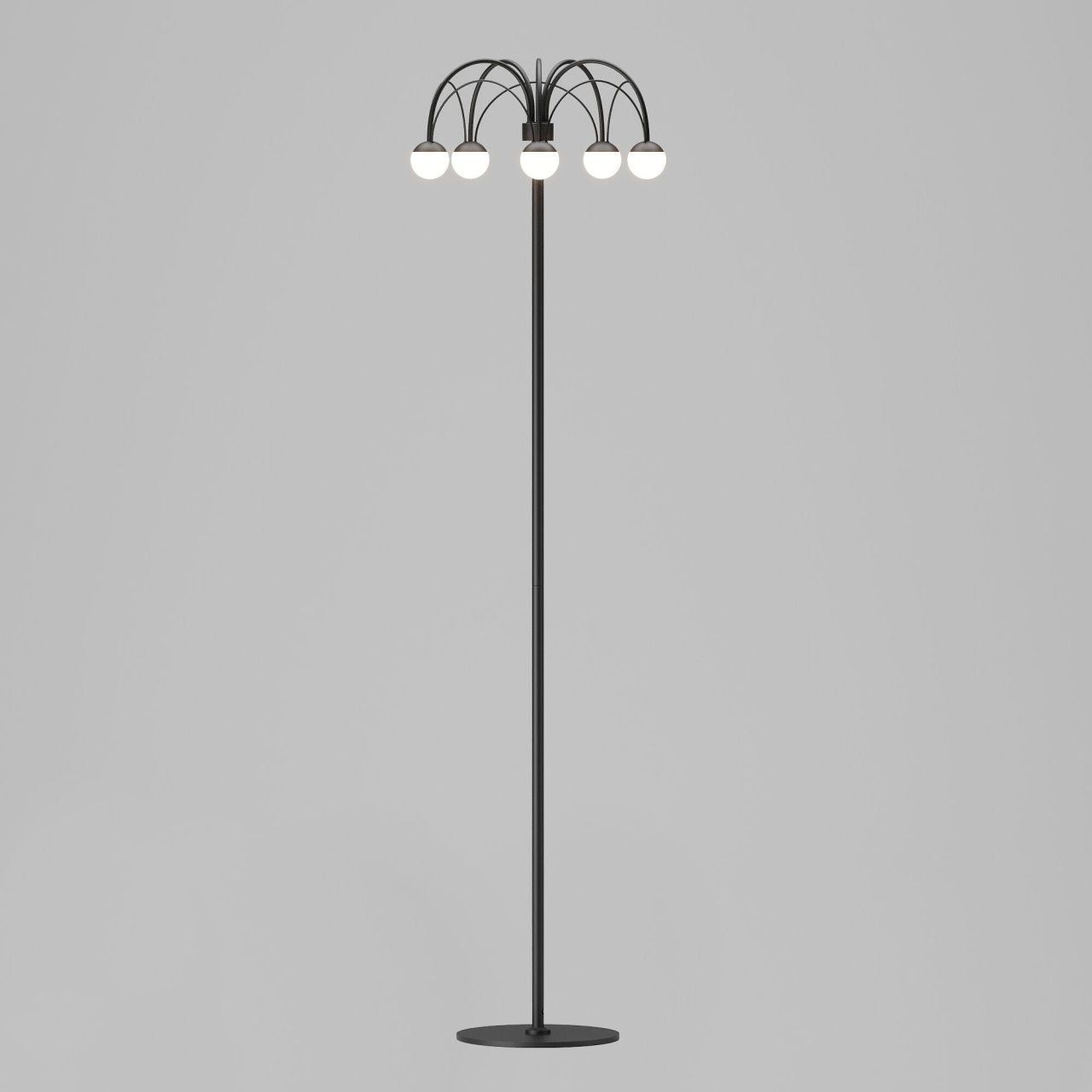 Напольный светодиодный светильник с регулировкой цветовой температуры Ragno 90194 черный