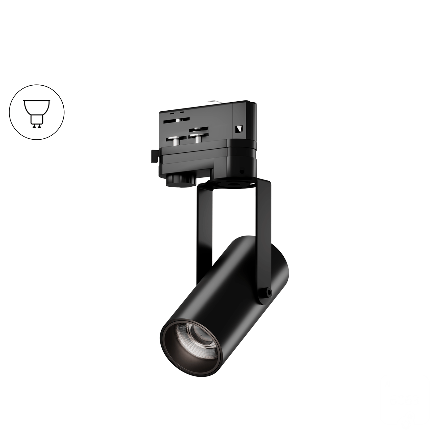 Трековый светильник Trunk Clip TR4 (RAL9005/D55 — GU10)