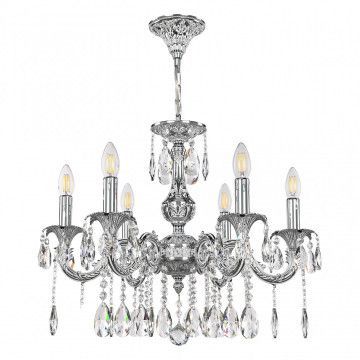 Люстра с хрустальными подвесками AL79101/6/175 A NW Bohemia Ivele Crystal