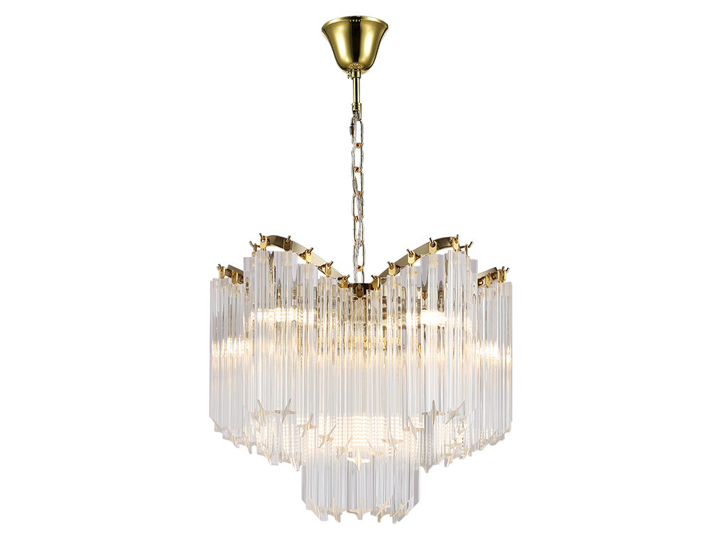 Люстра Newport AMANDA 8906/C gold