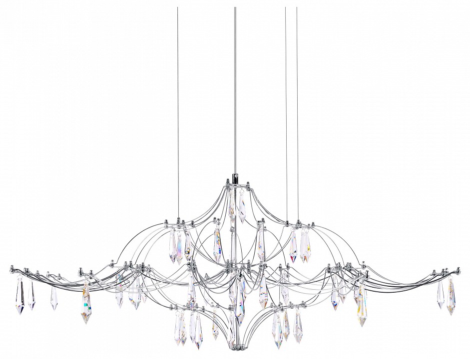Подвесная люстра Loft it Mira 10587/1000 Silver Asfour